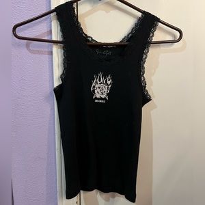 John Galt LA flames tank top